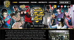 Desktop Screenshot of indoorextremesports.com